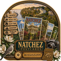 Natchez Mississippi Postcards/Gifts