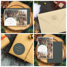 Photo Collage Arch Christmas