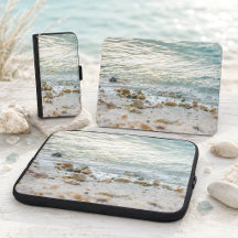 Serene Ocean Shoreline with Clear Water