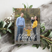 Thanksgiving Photo Cards