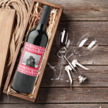 Modern Photo   Red & Pink Love You Valentines Gift