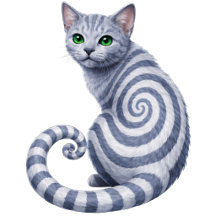 Russian Blue Hypno Cat Collection