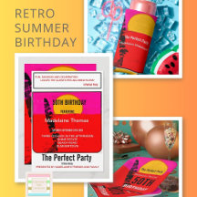 Retro Summer Stationary