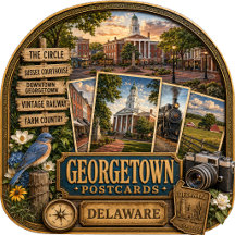 Georgetown Delaware Postcards/Gifts