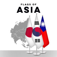 Flags of Asia