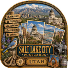 Salt Lake City Utah Postcards/Gifts