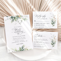 Eucalyptus Leaves, Greenery Wedding Collection