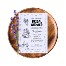 Hand Drawn Doodle Illustrations Wedding collection