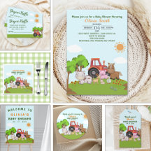Farm Barnyard Baby Shower