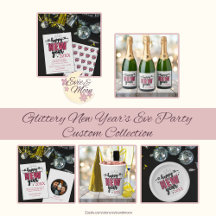 Glittery New Year's Eve Party Custom Collection