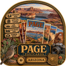 Page Arizona Postcards/Gifts