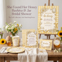 She Found Her Honey Bridal Shower Suite