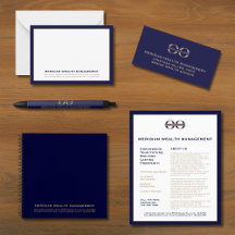 Professional Navy Blue Business Essentials