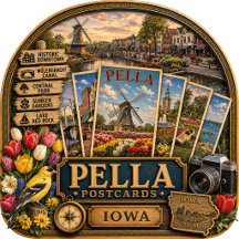 Pella Iowa Postcards/Gifts