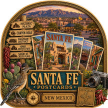 Santa Fe New Mexico Postcards/Gifts
