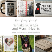 Pet Lover Gifts - Whiskers, Wags & Warm Hearts