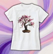 Coleção Camiseta Feminina Básica Bonsai