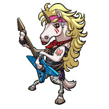 Hair Metal Unicorn