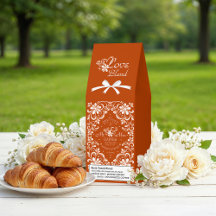 Wedding Gifts & Favors- Dark Orange & Brick Red