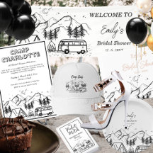 Rustic Camping Bridal Shower