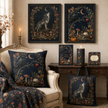 Victorian Samhain Raven and Wolf Collection