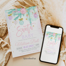 Santa Baby Baby shower 