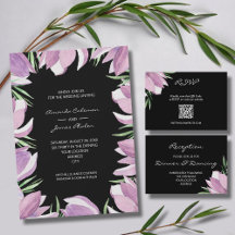 PURPLE MAGNOLIA WEDDING COLLECTION