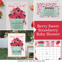 Berry Sweet Strawberry Baby Shower