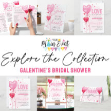 Galentine's Valentine Bridal Shower Collection