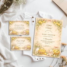Italian Lemon Bunny Garden Baby Shower