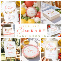 Ciao Baby Italian Baby Shower