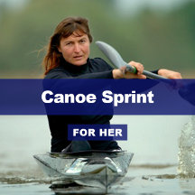 Women's T-Shirts for Canoe Sprint Lovers