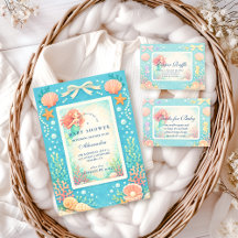 Pearl Tide Mermaid Baby Shower