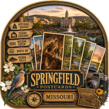 Springfield Missouri Postcards/Gifts