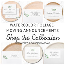 Simple Foliage Moving Announcements