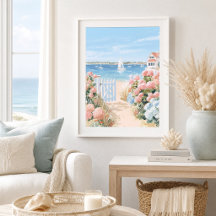 Whimsical Coastal Art Prints