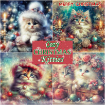 Cozy Christmas Kitties
