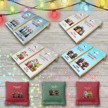 Funny Christmas Cats Cornhole Games Collection