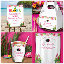 Aloha Graduation Luau Class Of 2024