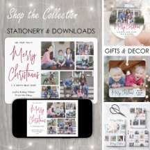 Simple Modern Script Christmas and New Years