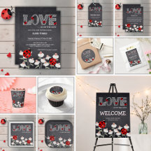 Our Little Love Bug Chalkboard Baby Shower