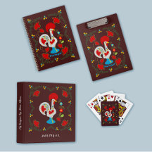 Traditional Rooster of Portugal in white - Gifts