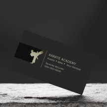 Martial Arts Business Cards