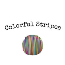Bright Multi-Colored Stripes