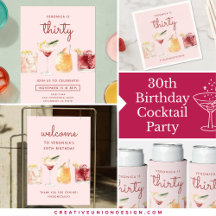 30th Birthday Cocktail Party