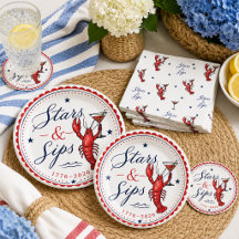 Stars & Sips Fourth of July Coastal Party 