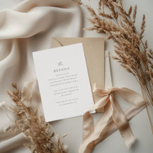 Wedding Enclosure Cards