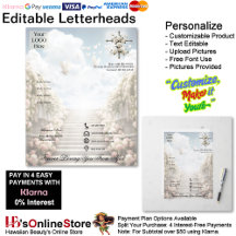 Letterheads for Work, School & Business