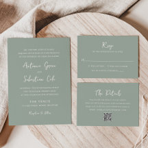 Elegant Bold Names Modern Wedding Collection