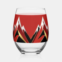 Modern Peaks - Abstract Mountain Art & Homeware